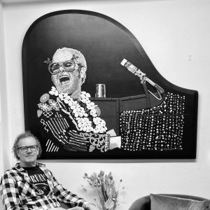 Elton John - Rocketman - Created from 100% recycled and reworked piano parts